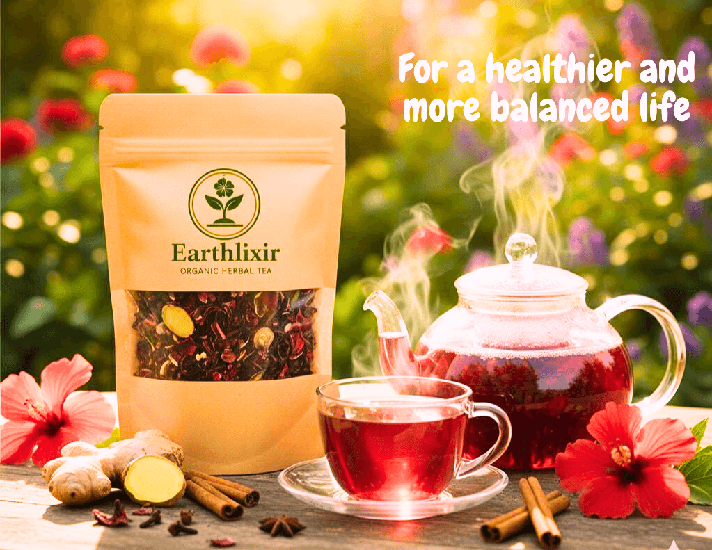 Premium organic herbal tea collection from Cameroon